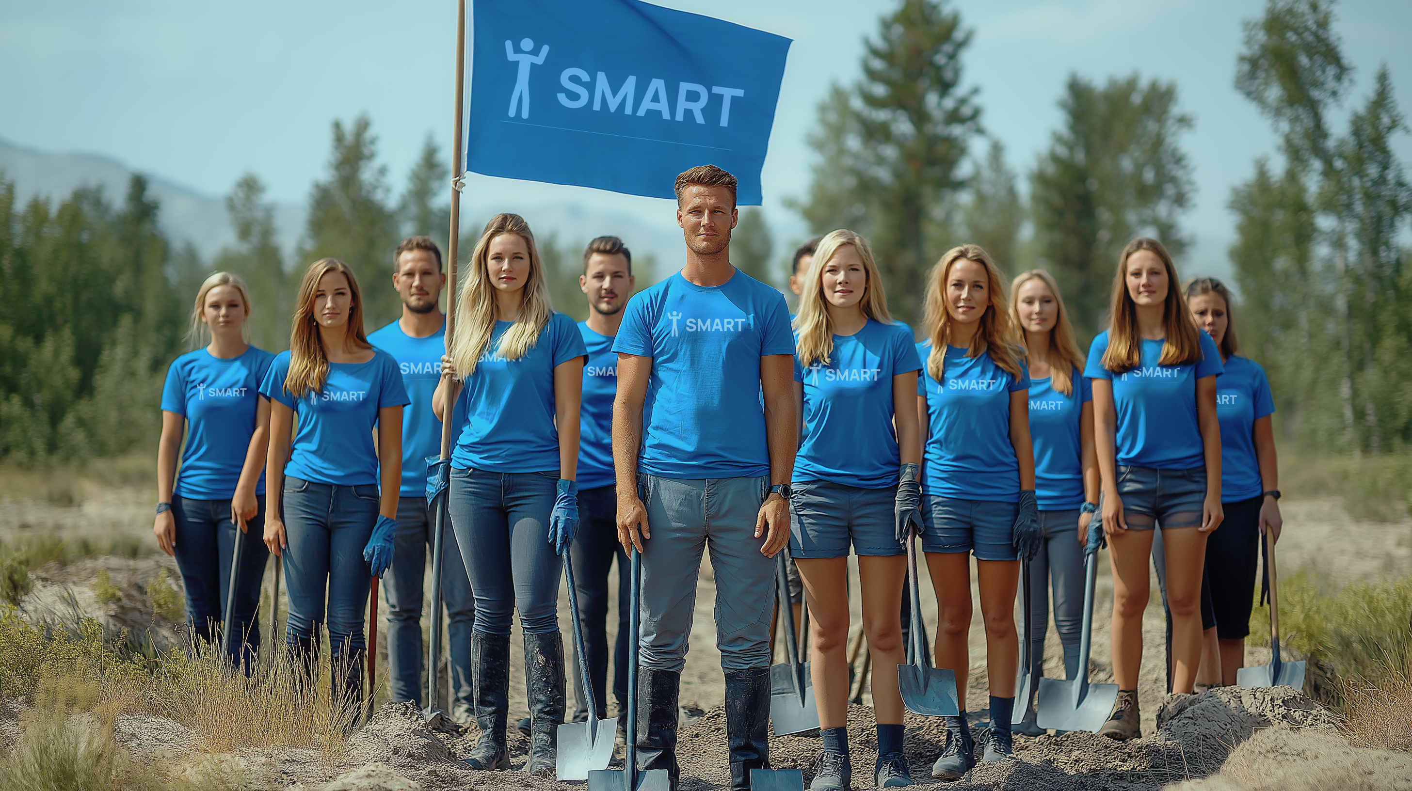 Посадка деревьев