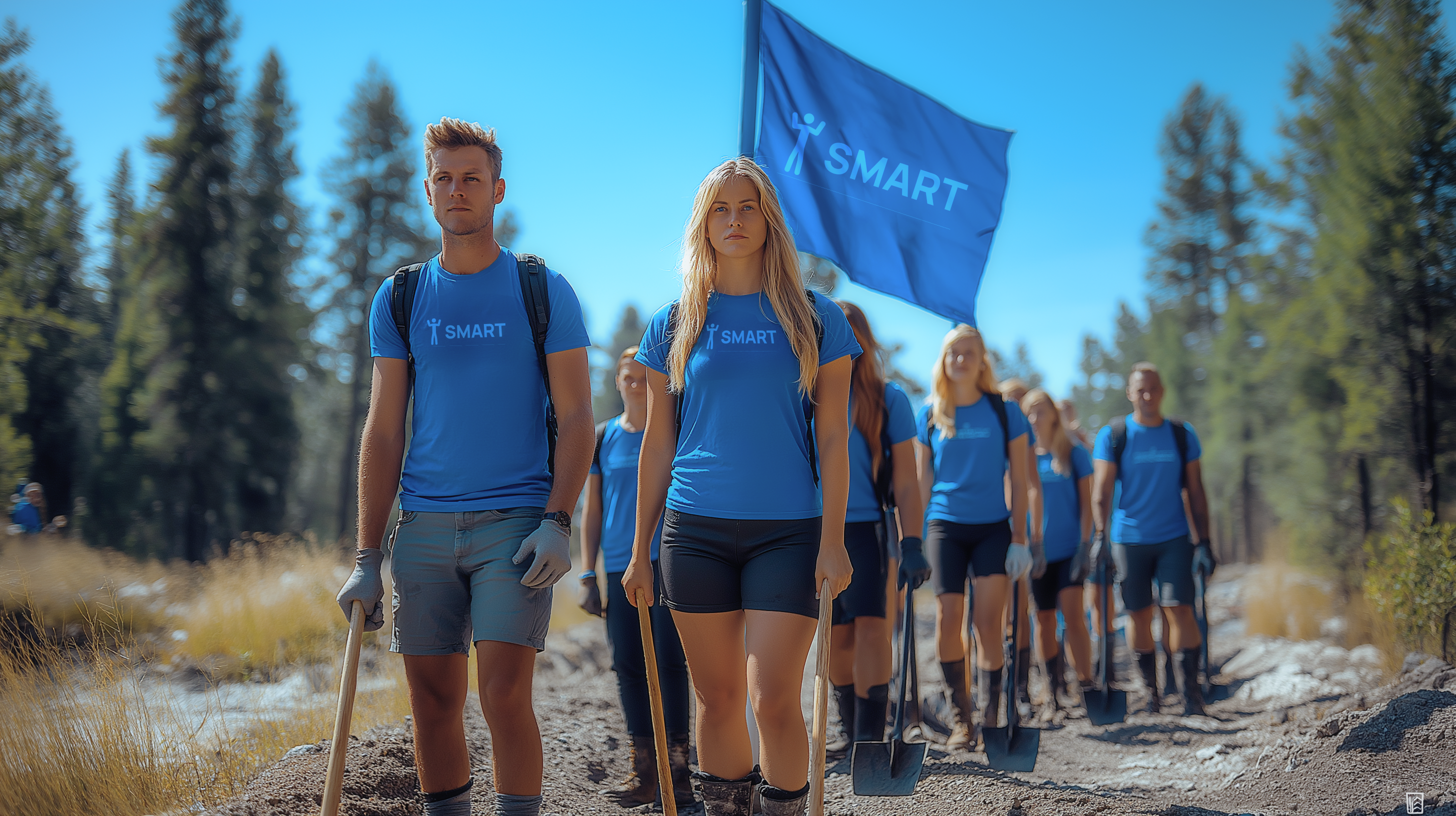 Посадка деревьев